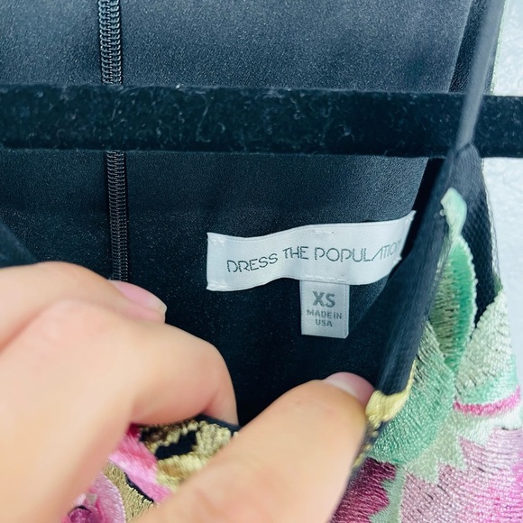 Dress The Population Lucy Embroidered Dress - Picture 9 of 10